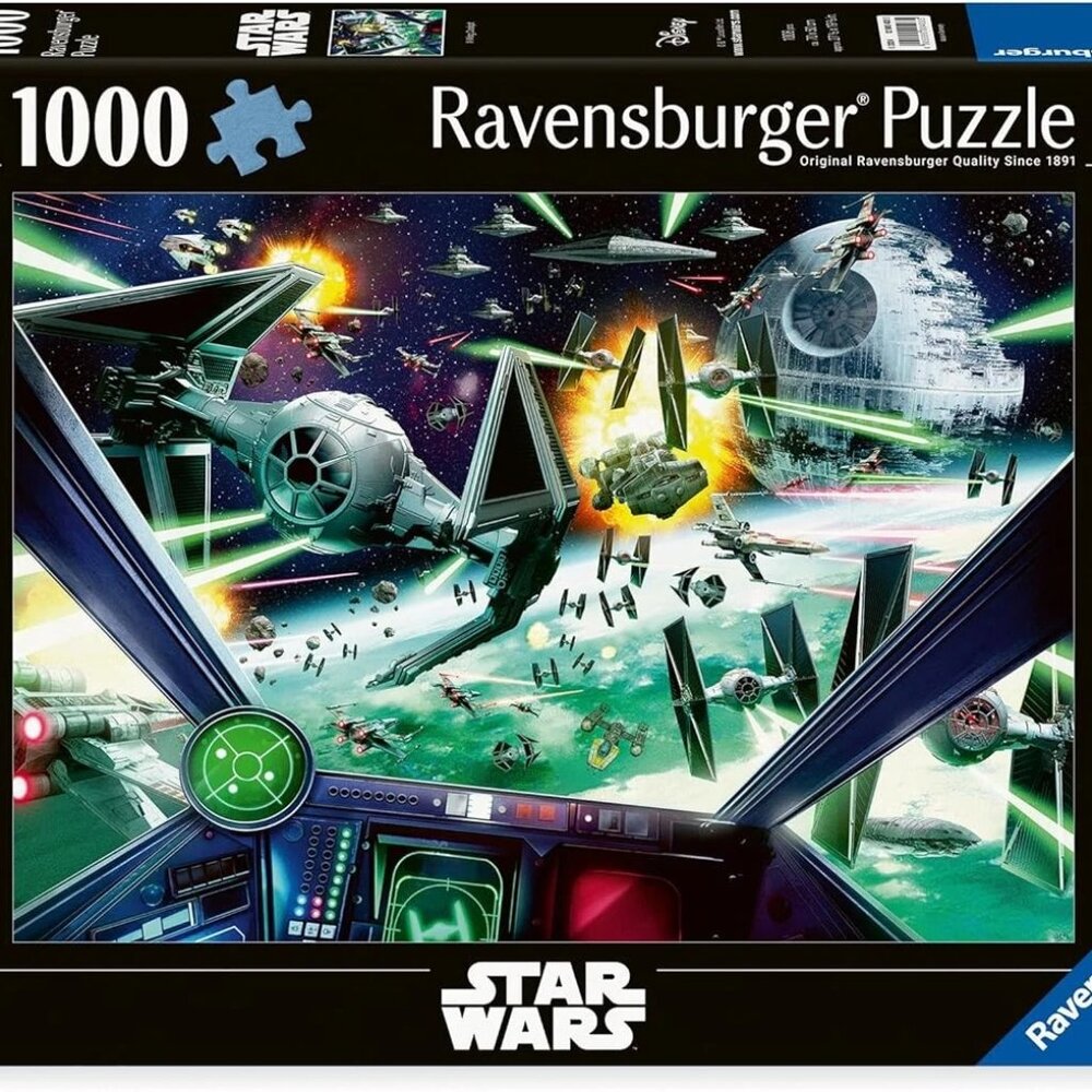 Star Wars Jigsaw Puzzle X-Wing Cockpit 1000 pc Ravensburger 169191